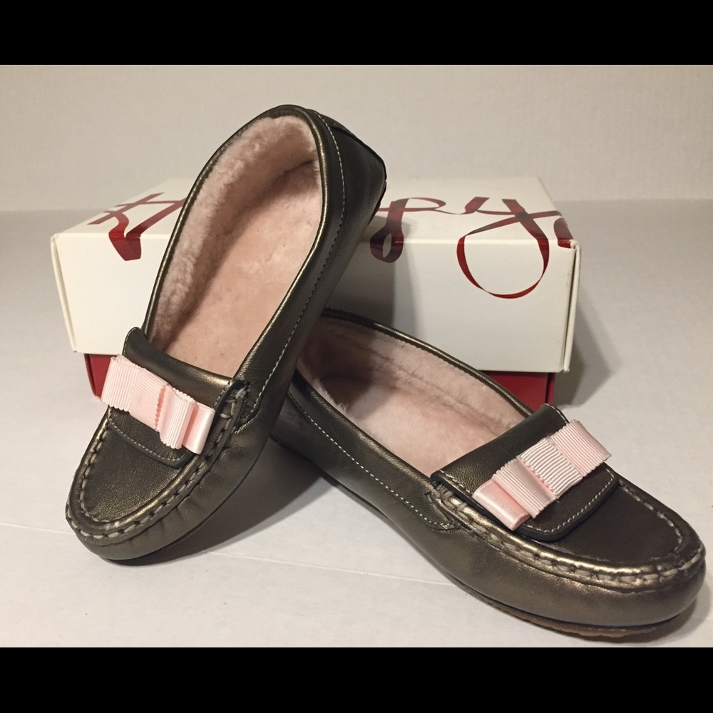 Cole Haan girls moccasin